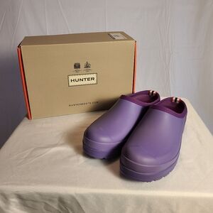 Hunter Purple Clogs